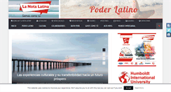 Desktop Screenshot of lanota-latina.com